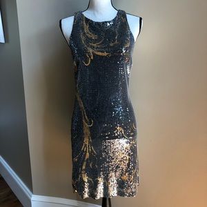 Alberto Malkali Sequin Dress Size Small